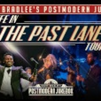 Baner promujący wydarzenie. Nazwa wydarzenia i zdjęcie artysty.