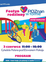 Baner promujący wydarzenie. Nazwa wydarzenia i data.