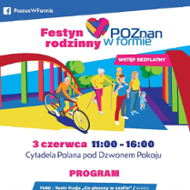 Baner promujący wydarzenie. Nazwa wydarzenia i data.