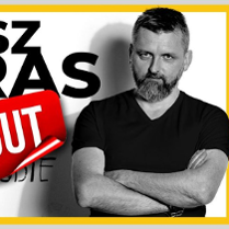 Baner promujący wydarzenie. Nazwa wydarzenia i zdjęcie artysty.