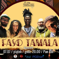 Baner promujący wydarzenie. Nazwa wydarzenia i zdjęcie artystów.