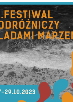 Baner promujący wydarzenie. Nazwa wydarzenia i data.