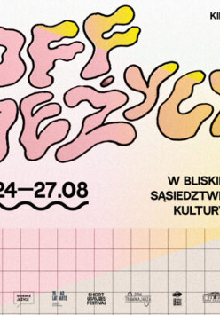 Baner promujący wydarzenie. Nazwa wydarzenia i data.