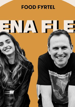 Baner promujący wydarzenie. Nazwa wydarzenia i zdjęcie artystów.