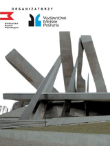 Baner promujący wydarzenie. Nazwa wydarzenia i data. Zdjęcie pomnika Armii Poznań.