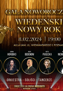 Baner promujący wydarzenie. Nazwa wydarzenia i zdjęcie artystów.