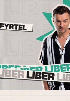 Baner promujący wydarzenie. Nazwa wydarzenia i zdjęcie artysty.