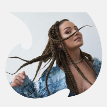 Baner promujący wydarzenie. Nazwa wydarzenia, data i zdjęcie Artystki.