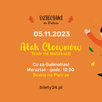 Baner promujący wydarzenie. Nazwa wydarzenia i data.