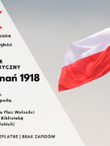 Baner promujący wydarzenie. Nazwa wydarzenia i data.