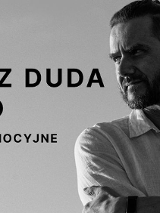 Baner promujący wydarzenie. Nazwa wydarzenia i zdjęcie artysty.