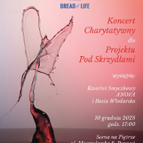 Baner promujący wydarzenie. Nazwa wydarzenia i data.