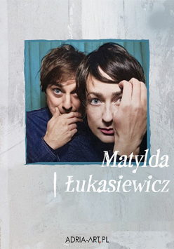 Baner promujący wydarzenie. Nazwa wydarzenia i zdjęcie artystów.
