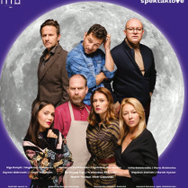 Baner promujący wydarzenie. Nazwa wydarzenia i zdjęcie artystów.