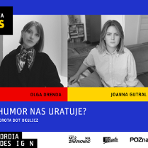 Baner promujący wydarzenie. Nazwa wydarzenia i zdjęcie artystek.