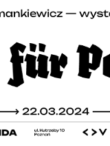 Baner promujący wydarzenie. Nazwa wydarzenia i data.