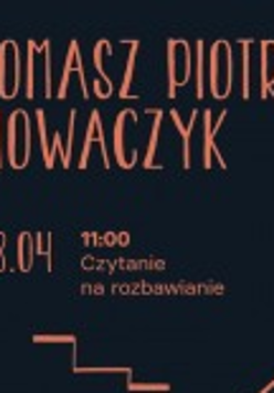 Baner promujący wydarzenie. Nazwa wydarzenia i zdjęcie artysty.