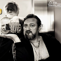 Baner promujący wydarzenie. Nazwa wydarzenia i zdjęcie artystów.