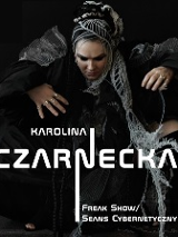 Baner promujący wydarzenie. Nazwa wydarzenia i zdjęcie artystki.