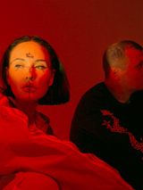 Baner promujący wydarzenie. Nazwa wydarzenia i zdjęcie artystki.