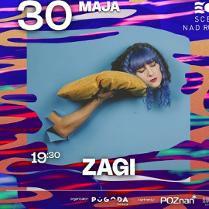 Baner promujący wydarzenie. Nazwa wydarzenia, data i zdjęcie Artystki.