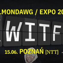 Baner promujący wydarzenie. Nazwa wydarzenia i zdjęcie artystów.