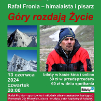 Baner promujący wydarzenie. Nazwa wydarzenia, data i zdjęcie.