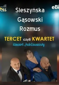 Baner promujący wydarzenie. Nazwa wydarzenia i zdjęcie artystów.