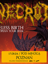 Baner promujący wydarzenie. Nazwa wydarzenia i data.