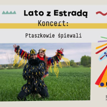 Baner promujący wydarzenie. Nazwa wydarzenia, data i zdjęcie Artystów.