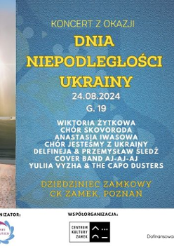 Baner promujący wydarzenie. Nazwa wydarzenia i data.