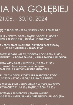 Baner promujący wydarzenie. Nazwa wydarzenia i data.