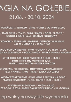 Baner promujący wydarzenie. Nazwa wydarzenia i data.