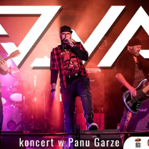 Baner promujący wydarzenie. Nazwa wydarzenia i zdjęcie artystów.