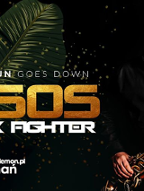 Baner promujący wydarzenie. Nazwa wydarzenia i zdjęcie artysty.