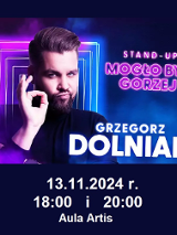 Baner promujący wydarzenie. Nazwa wydarzenia, data i zdjęcie Artysty.