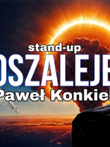 Baner promujący wydarzenie. Nazwa wydarzenia i zdjęcie artysty.