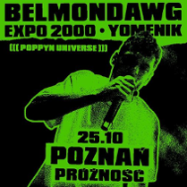 Baner promujący wydarzenie. Nazwa wydarzenia, data i zdjęcie Artysty.