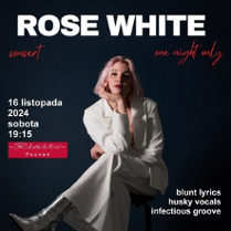 Baner promujący wydarzenie. Nazwa wydarzenia, data i zdjęcie Artystki.