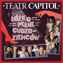 Baner promujący wydarzenie. Nazwa wydarzenia i zdjęcie artystów.