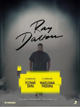 Baner promujący wydarzenie. Nazwa wydarzenia i zdjęcie artysty.