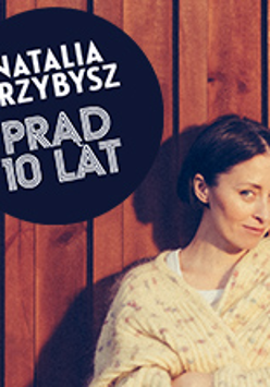 Baner promujący wydarzenie. Nazwa wydarzenia i zdjęcie artystki.