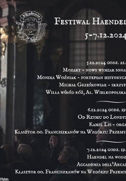 Baner promujący wydarzenie. Nazwa wydarzenia i data.