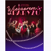 Baner promujący wydarzenie. Nazwa wydarzenia i zdjęcie artystów.