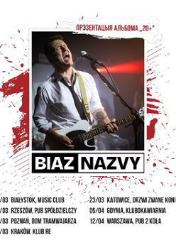 Baner promujący wydarzenie. Nazwa wydarzenia, data i zdjęcie Artystów.