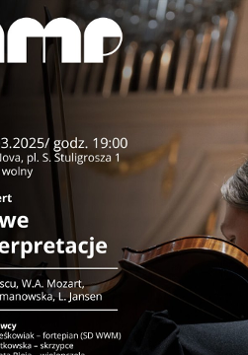 Baner promujący wydarzenie. Nazwa wydarzenia i data.