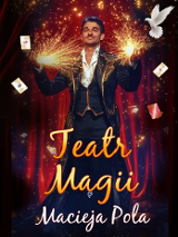 Baner promujący wydarzenie. Nazwa wydarzenia i zdjęcie artysty.