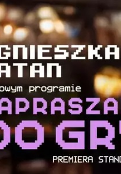 Baner promujący wydarzenie. Nazwa wydarzenia i zdjęcie artystki.