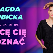 Baner promujący wydarzenie. Nazwa wydarzenia i zdjęcie artystki.