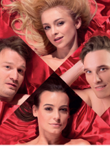 Baner promujący wydarzenie. Nazwa wydarzenia i zdjęcie artystów.